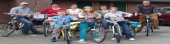 familie fietstocht 2007