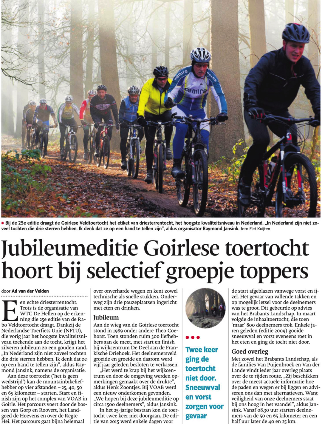 VTT in BrabantsDagblad