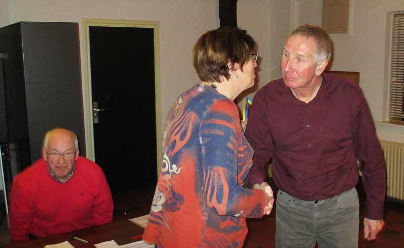 De uiteindelijke winnaar Ad Toepoel Wielerquiz 2014